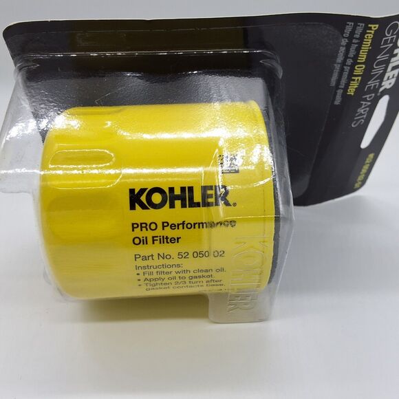 Kohler LARGE-CAPACITY SPIN ON REPLACEMENT Premium OIL FILTER #5205002S1 M18 CH11 - Picture 2 of 16